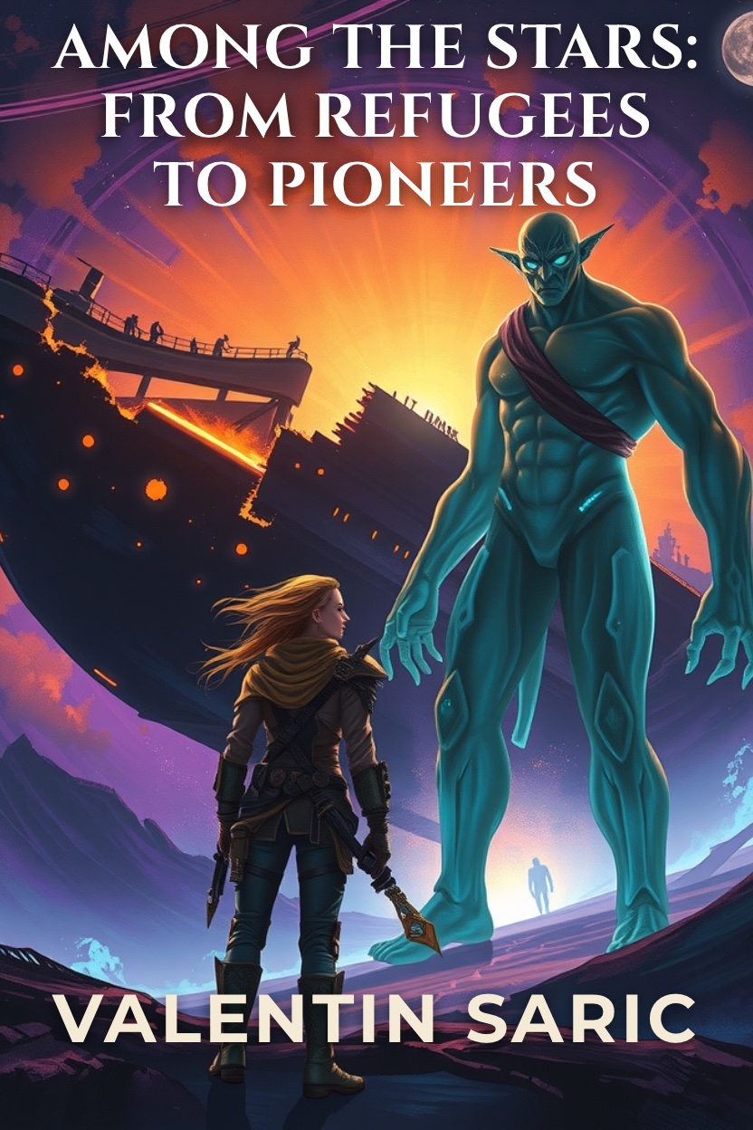 Cover of Among the Stars: From Refugees to Pioneers